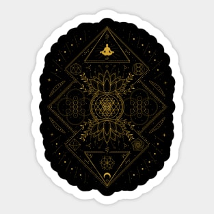 Sri Yantra | Sacred Geometry Sticker